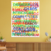 Leben Leinwanddruck (Insitu (Wohnzimmer))