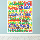 Leben Leinwanddruck (Insitu (Holzboden))