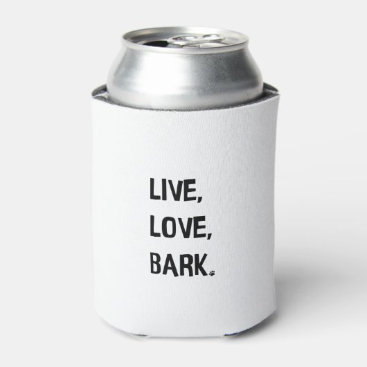 Leben, Liebe, Barsch Dosenkühler (Kanne Vorderseite)