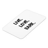 Leben, Liebe, Barsch Magnet (Linke Seite)