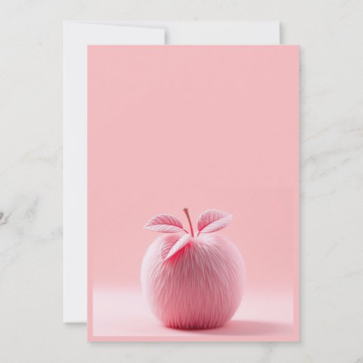 Leben.Liebe.Glücksapfel Einladung (Rückseite)