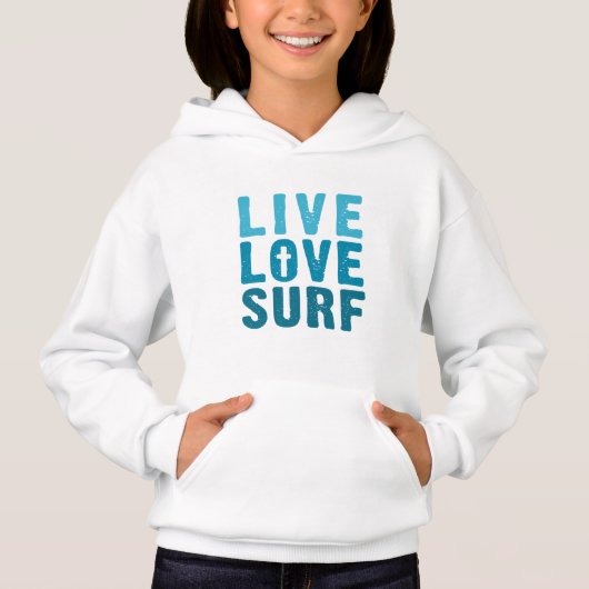 Leben, Liebe Gott, Surf Sweatshirt (Vorderseite)