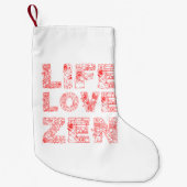 Leben, Liebe Kleiner Weihnachtsstrumpf (Vorderseite)