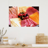 Leben, Liebe, lachen essen Poster (Küche)