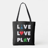 Leben, Liebe, Schwarze Tasche spielen (Rückseite)