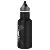 , Leben Liebe, SpielLacrosse Trinkflasche (Rechts)
