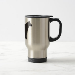 Leben, Liebe-u. Show Belties Reise-Tasse Reisebecher