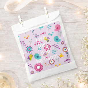 Leben, Liebe und glücklich sein Geschenktütchen