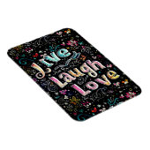 Leben, Liebe und Lachen Magnet (Rechte Seite)