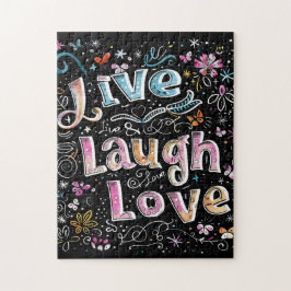 Leben, Liebe und Lachen Puzzle