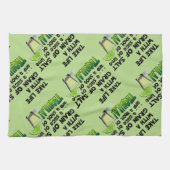 Leben, Limon, Salz, TEQUILA! Cocktail-Spaß Handtuch (Horizontal)