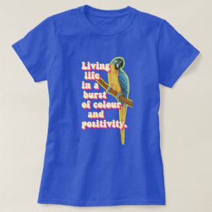 Leben - Low Poly Macaw T-Shirt