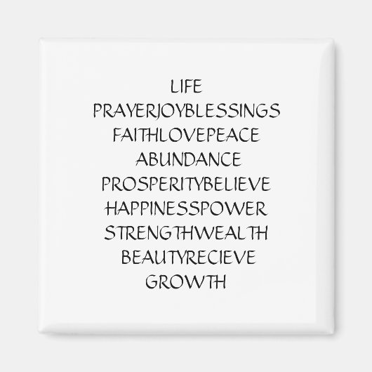 Leben Magnet (Vorne)