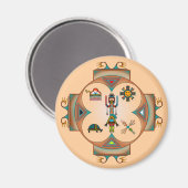 Leben Magnet (Vorderseite/Rückseite)