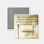 LEBEN MAGNET (Vorderseite/Rückseite)