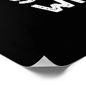 Leben mehr Spaß mit Puns Funny Food Pun dunkle BG Poster (Ecke)