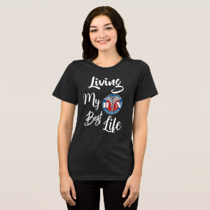 Leben mein bestes Leben RN Nurse T - Shirt