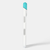 Leben mein gesegnetes Leben Aqua Blue Case-Mate iPhone Hülle (Rückseite / Rechts)