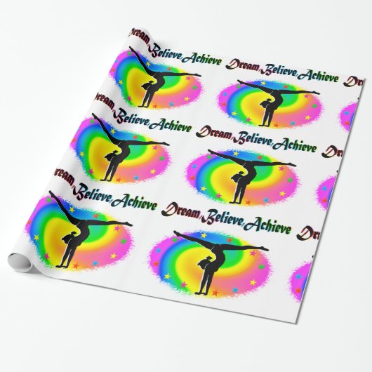 LEBEN MEINES GYMNASTIKTRAUMS GESCHENKPAPIER (Ungerollt)