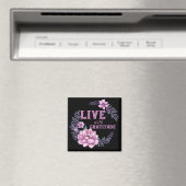 Leben mit Dankbarkeit Magnet (In Situ (Geschirrspüler))