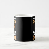 Leben mit einem Doodle Kaffeetasse (Mittel)