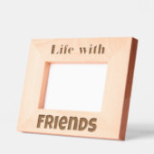 Leben mit Freunden: Eine Geschichte in jedem Geätzte Rahmen (Links)