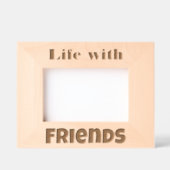 Leben mit Freunden: Eine Geschichte in jedem Geätzte Rahmen (Vorderseite)