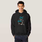 Leben mit Husky Hoodie (Vorne ganz)