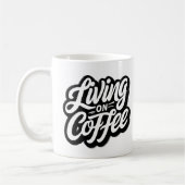 Leben mit Kaffee Kaffeetasse (Links)