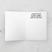 LEBEN MIT KREBS KARTE (Innenseite)