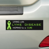 Leben mit Lyme-Borreliose Autoaufkleber (Auf Auto)