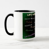 Leben mit Lyme-Krankheit Kaffeepause Tasse (Links)