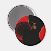 Leben mit Musik Magnet (Vorderseite/Rückseite)