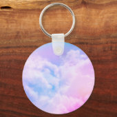 Leben mit Pancakes Niedlich Pancake Schlüsselanhänger (Rückseite)