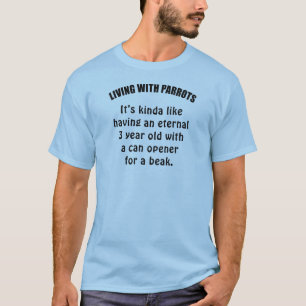 Leben mit Papageien: Er ist ein bisschen wie T-Shirt