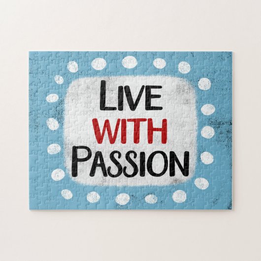 Leben mit Passion Jigsaw Puzzle (Horizontal)