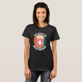 Leben Mit Popcorn Gesunder Maisesser T-Shirt (Vorne ganz)