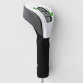 Leben mit voller Batterie Golf Headcover (angewinkelt)