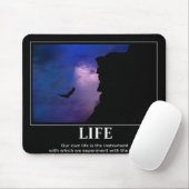 Leben mousepad Inspiration/Motivation (Mit Mouse)