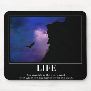 Leben mousepad Inspiration/Motivation