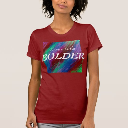 Leben MUTIGERES wenig T-Shirt (Vorderseite)