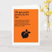 Leben nur Pfiff... Grußkarte Karte (Gelbe Blume)