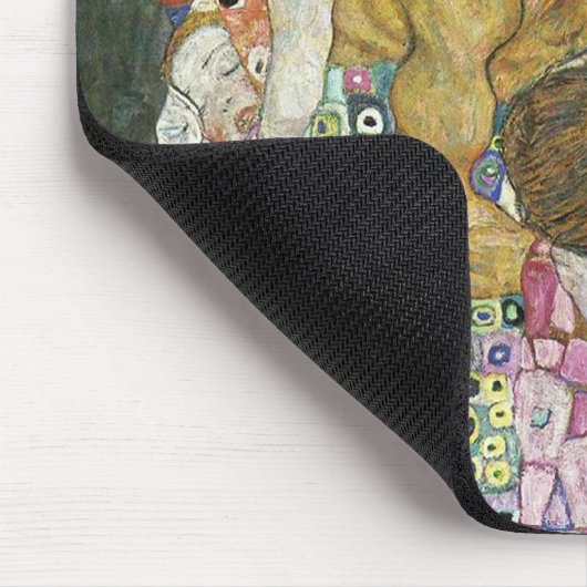 Leben oder Tod-Mausunterlage Gustav Klimt Mousepad (Ecke)