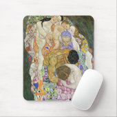 Leben oder Tod-Mausunterlage Gustav Klimt Mousepad (Mit Mouse)