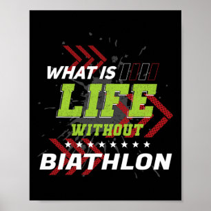 Leben ohne Biathlon Spaß Locarno Poster