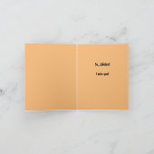 Leben ohne dich...Katzenkarte Karte (Innenseite)