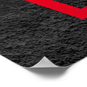 Leben ohne Grenzen Inspiration Motivierend Poster (Ecke)