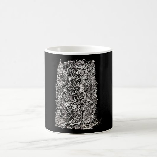 Leben ohne Haut, durch Brian Benson, Tasse (Mittel)