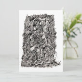 Leben ohne Haut, von Brian Benson Flachkarte (Stehend Vorderseite)