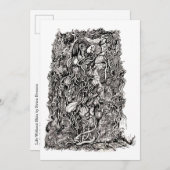 Leben ohne Haut, von Brian Benson Flachkarte (Vorne/Hinten)